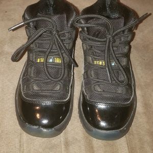 Black "Gamma" #11's Jordans